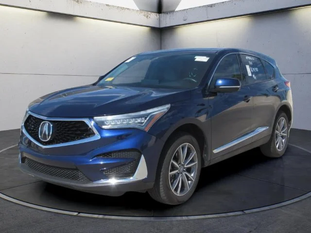 Used 2021 Fathom Blue Pearl Acura Technology Package image 1