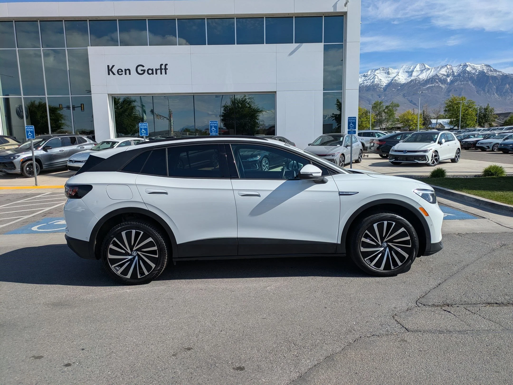 Certified 2024 Volkswagen ID.4 PRO with VIN 1V2DSPE8XRC010046 for sale in Orem, UT