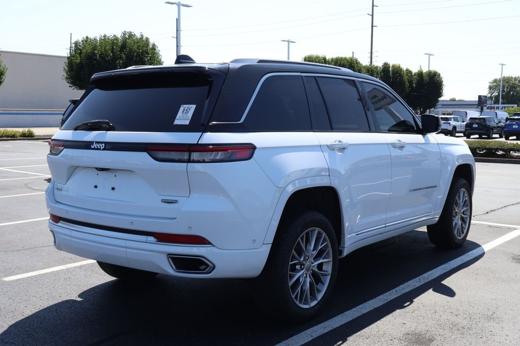 Used 2022 Bright White Clea Jeep Summit image 9