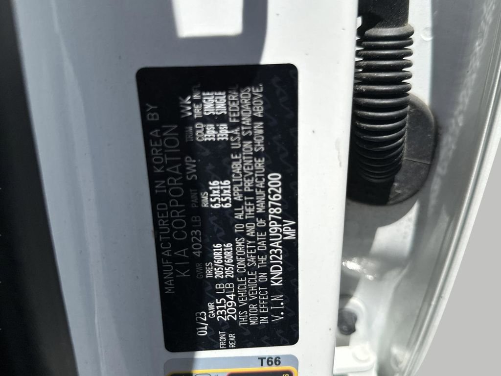 Used 2023 White Kia LX image 25