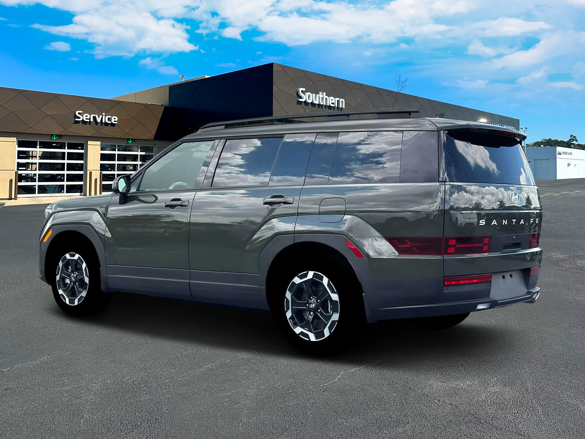 New 2026 Green Hyundai SEL AWD image 4