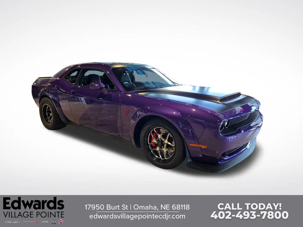 Used 2018 Purple Dodge SRT image 1