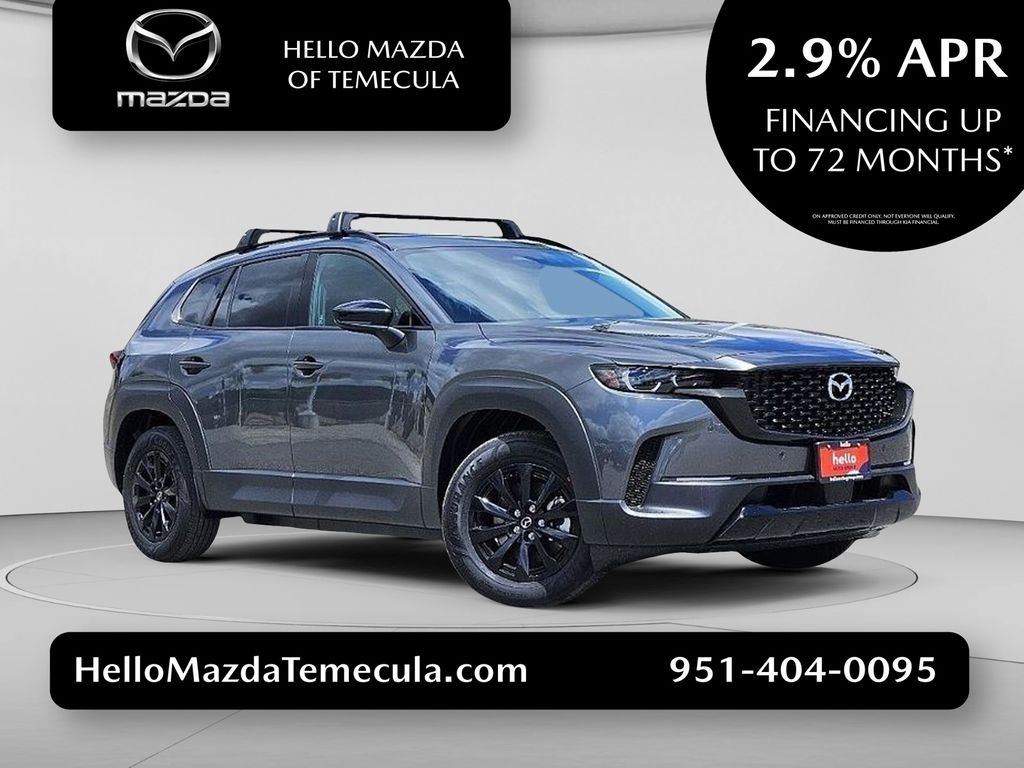 New 2026 Machine Gray Metallic Mazda Premium AWD image 1