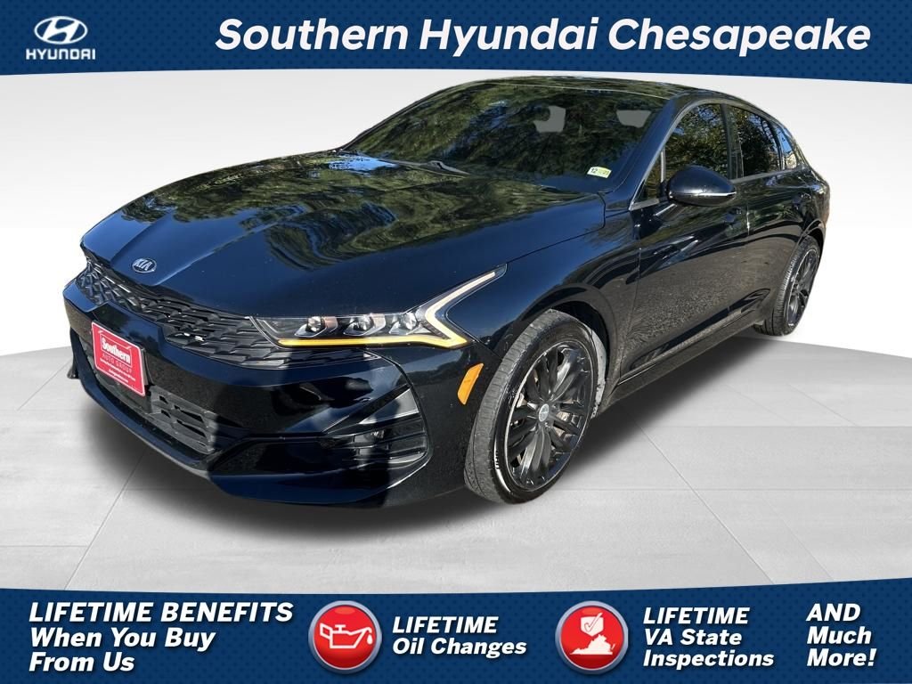 Used 2021 Black Kia GT-Line image 1