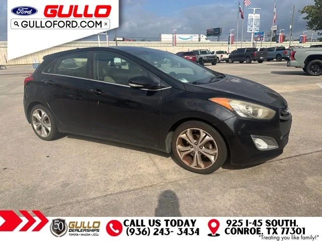 Used 2013 Hyundai Elantra GT Base with VIN KMHD35LE1DU153297 for sale in Conroe, TX