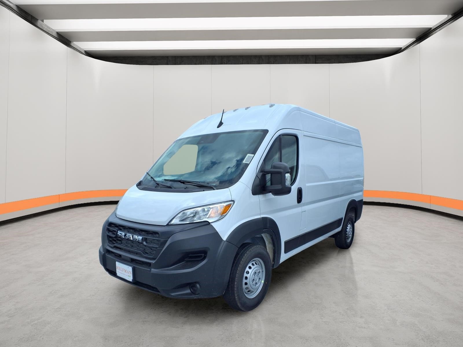 New 2026 Bright White Clear-Coat Exterior Paint RAM Tradesman image 3