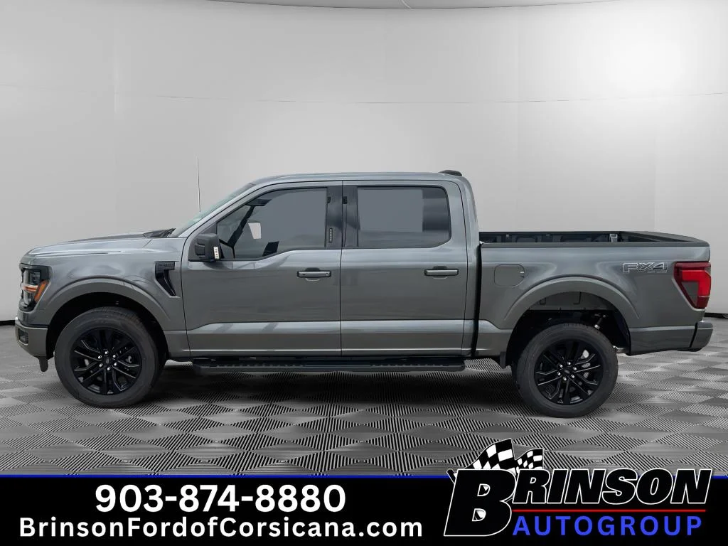 New 2026 Carbonized Gray Metallic Ford XLT image 3