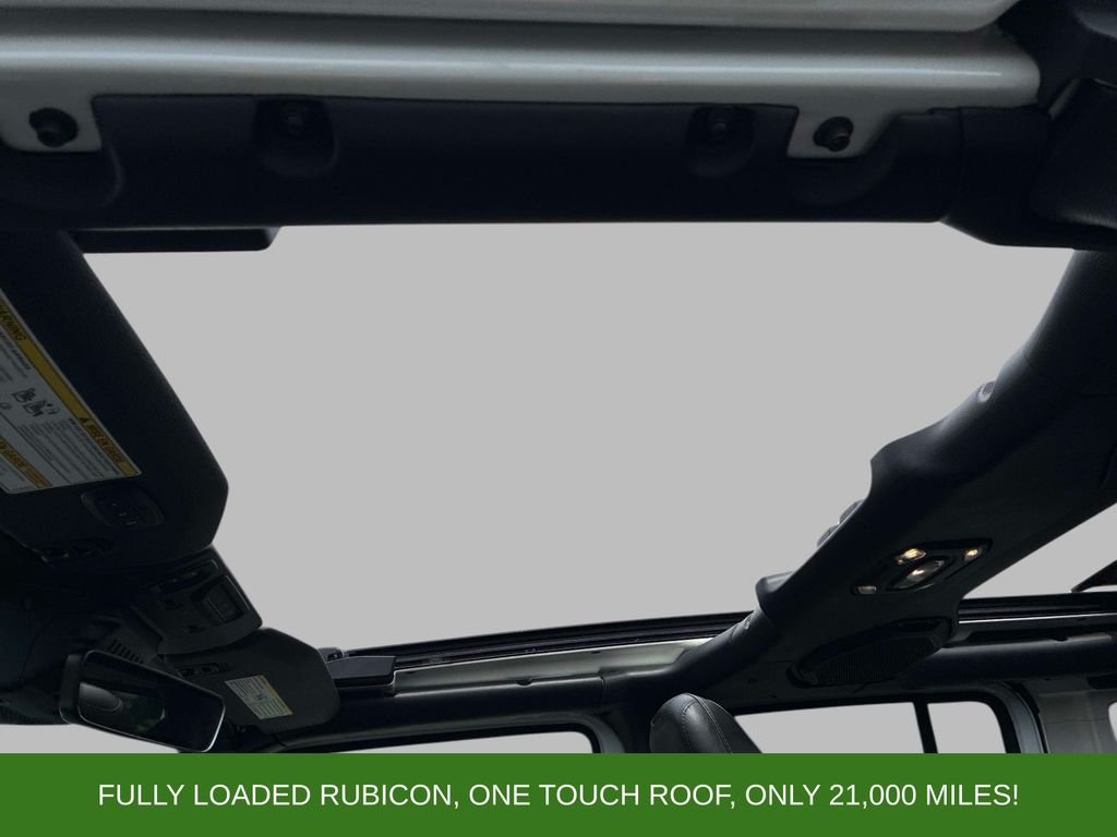 Used 2021 White Jeep Unlimited Rubicon image 23