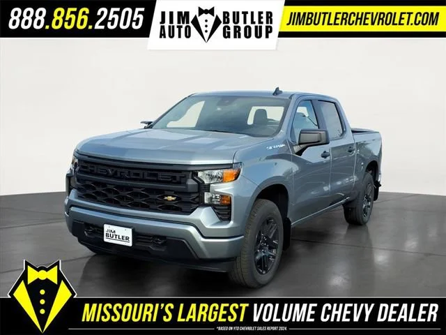 New 2026 Sterling Gray Metallic Chevrolet Custom image 1