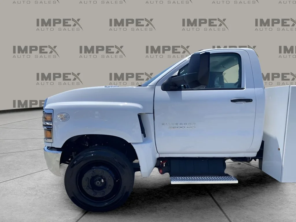 Used 2024 White Chevrolet Utility Body 12 Foot STHAL image 2