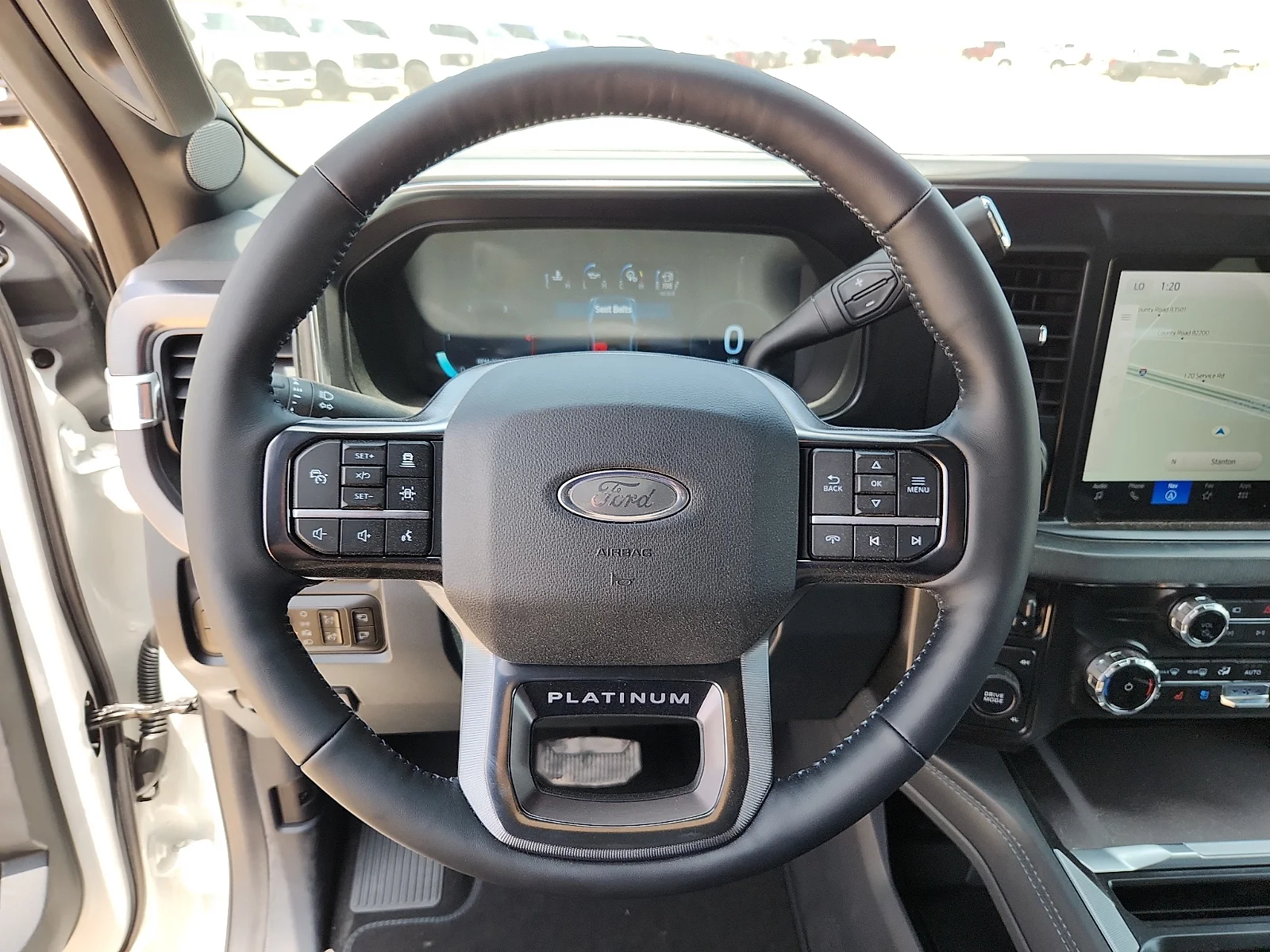New 2026 Star White Metallic Tri-Coat Ford F-350® Platinum® image 21