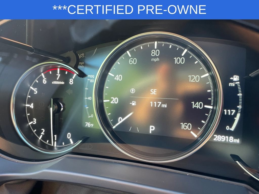 Certified Used 2023 White Metallic Mazda 2.5 Turbo image 2