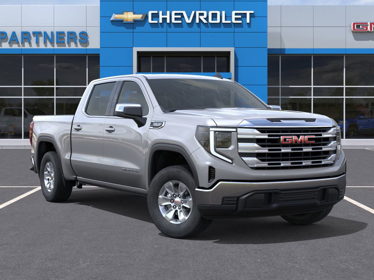 New 2026 Sterling Metallic GMC SLE image 1