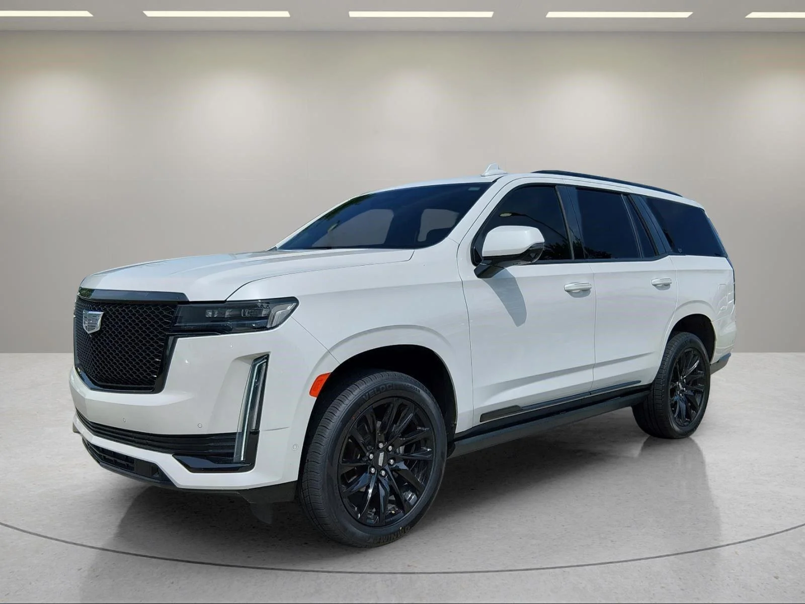 Used 2023 Crystal White Tricoat Cadillac 4WD Sport Platinum image 1