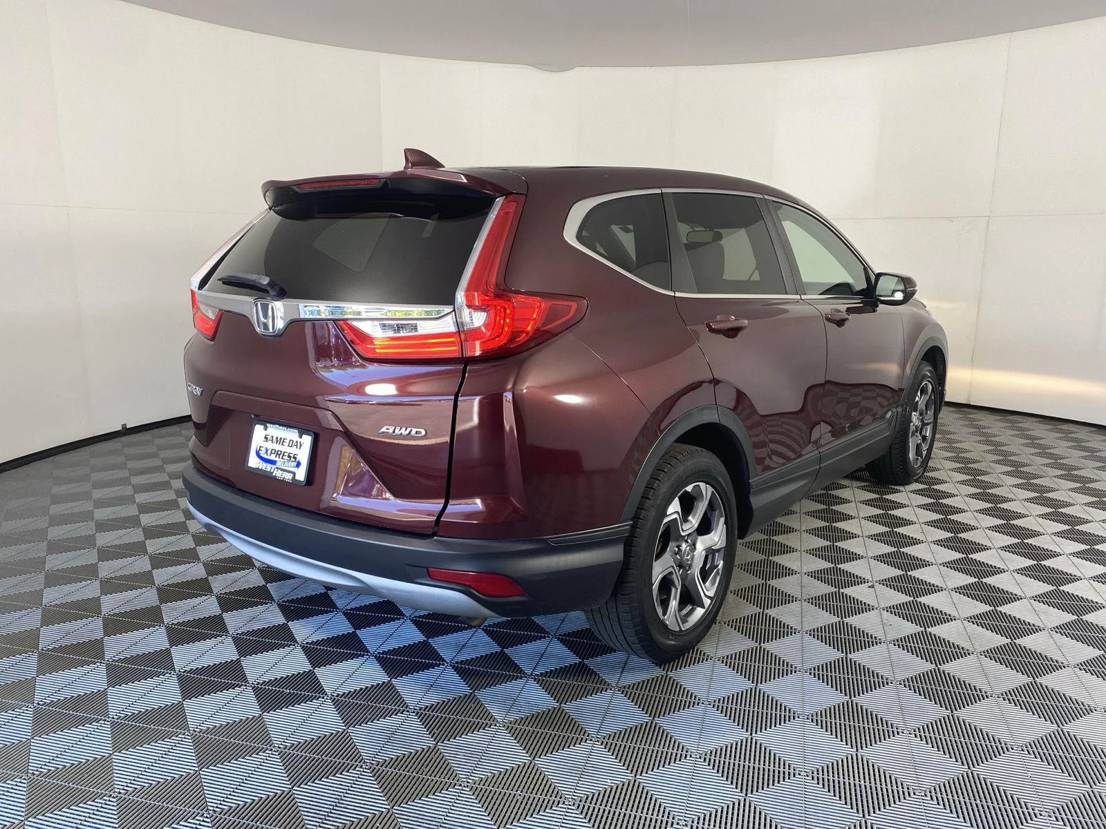 Used 2019 Basque Red Pearl II Honda EX image 8