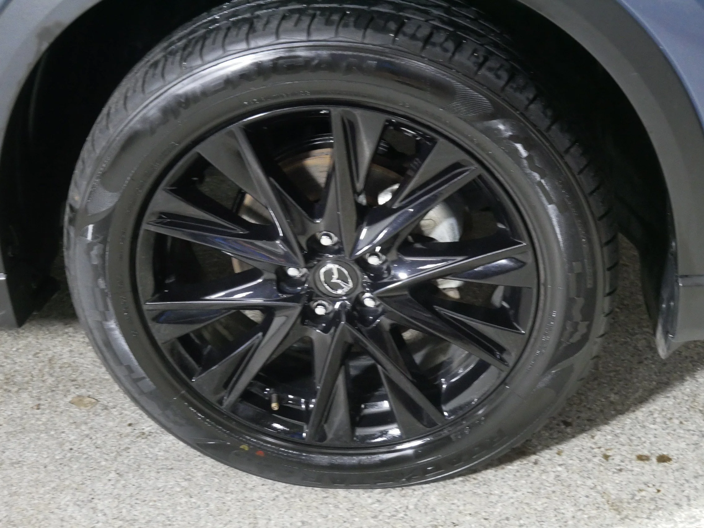 Used 2025 Polymetal Gray Metallic Mazda 2.5 S Carbon Edition image 15