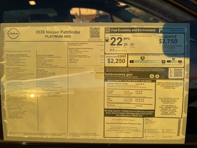 New 2026 Scarlet Ember Tintcoat / Super Black Two-tone Nissan Platinum image 42