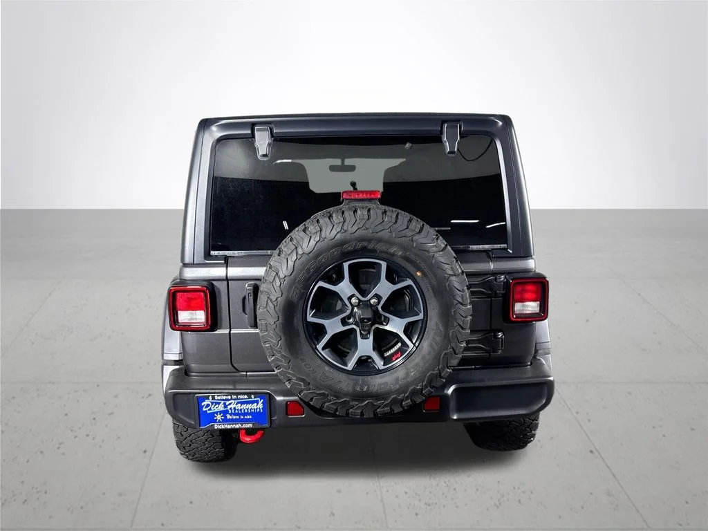 Used 2022 Gray Jeep Unlimited Rubicon image 7