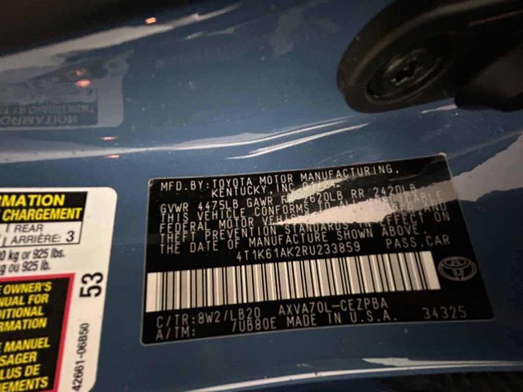 Used 2024 Blue Toyota XSE image 20