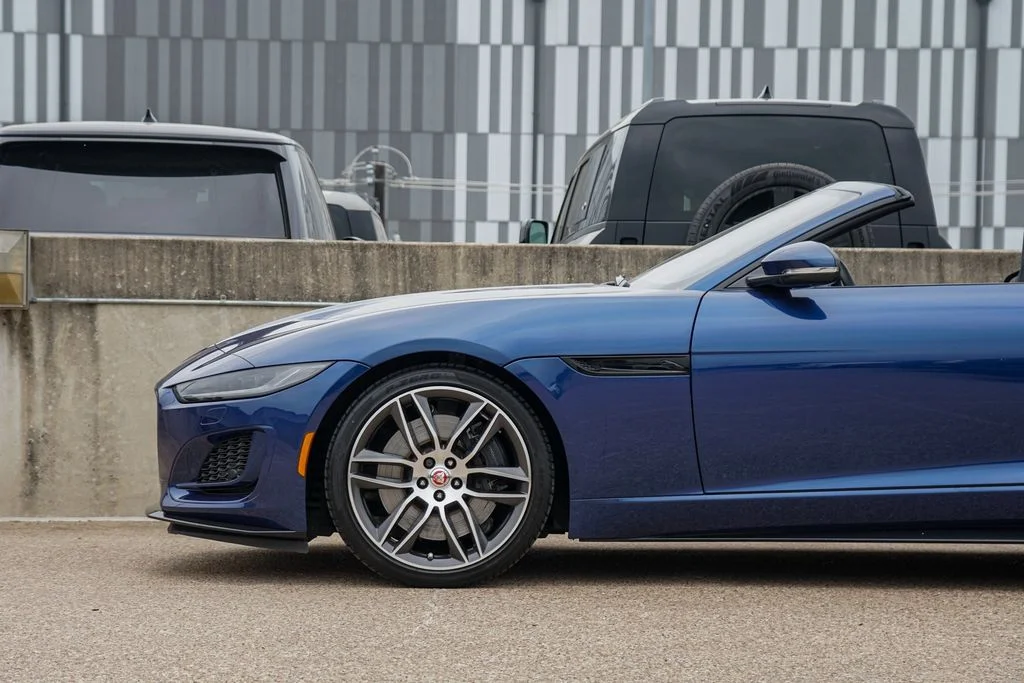 Certified Used 2023 Bluefire Blue Metallic Jaguar P450 image 8