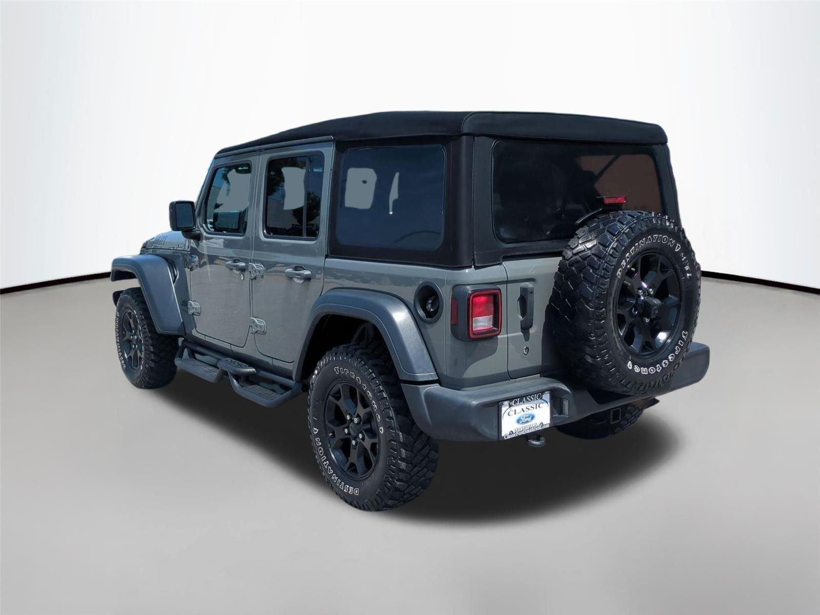 Used 2020 Sting-Gray Clearcoat Jeep Willys image 3