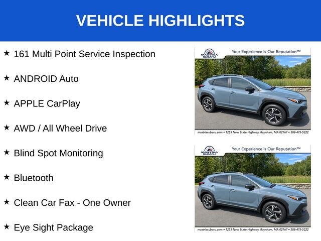 Used 2025 Blue Metallic Subaru Premium image 3