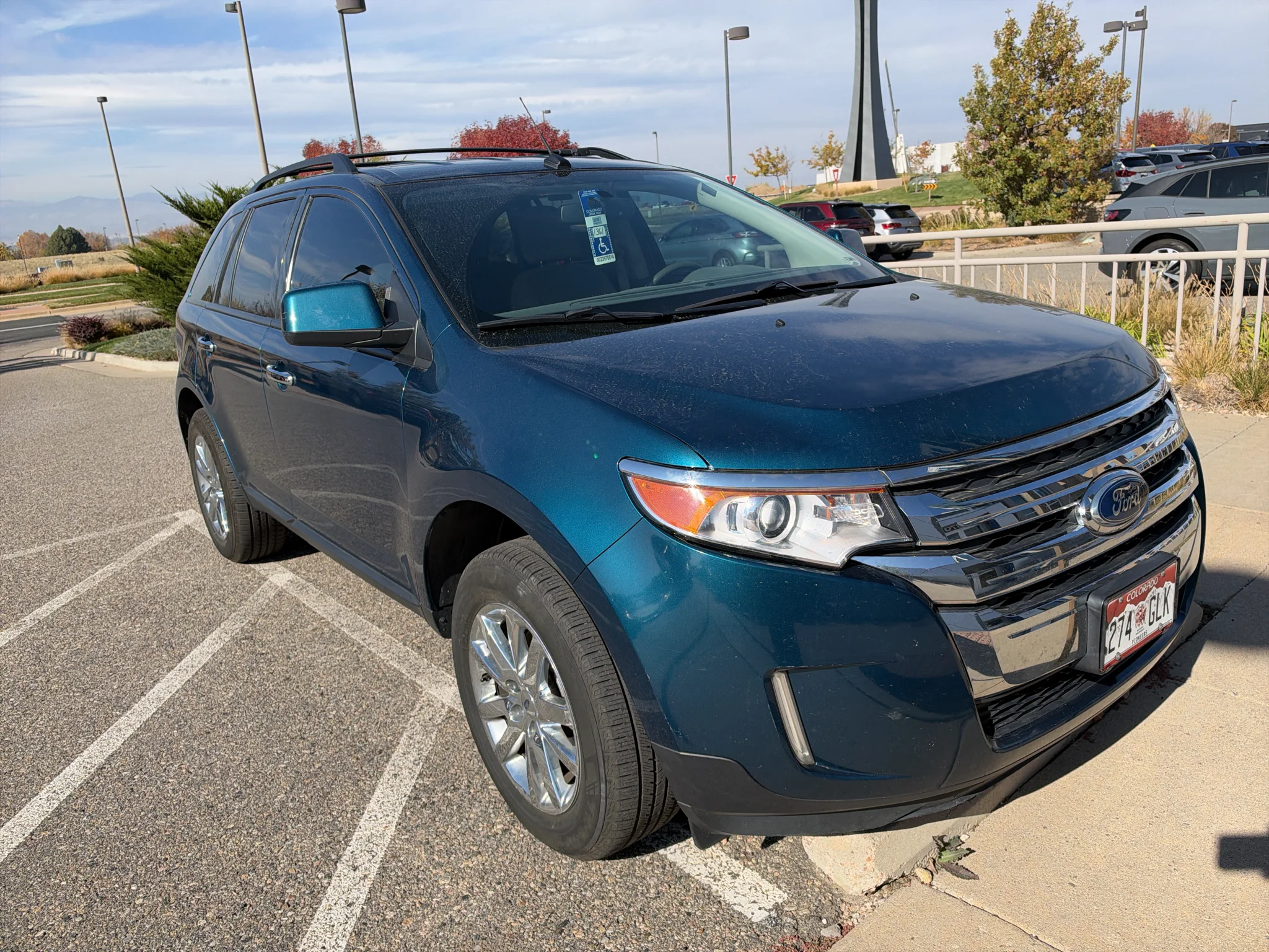Used 2011 Mediterranean Blue Metallic Ford SEL image 7