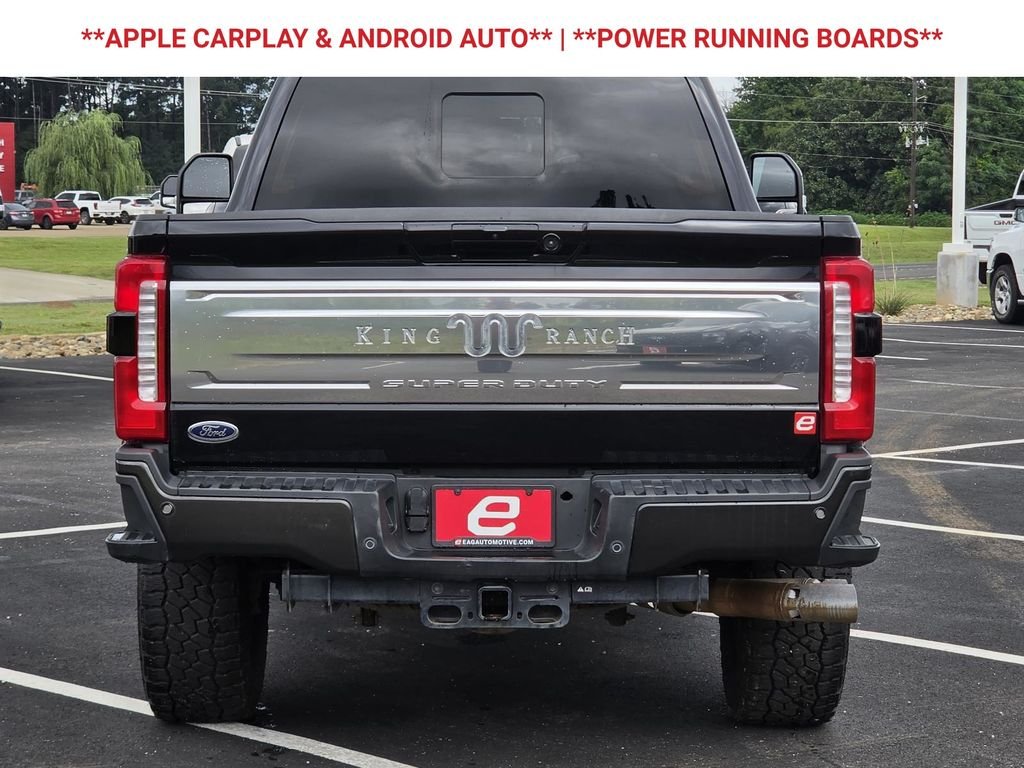 Used 2024 Agate Black Metallic Ford King Ranch image 7