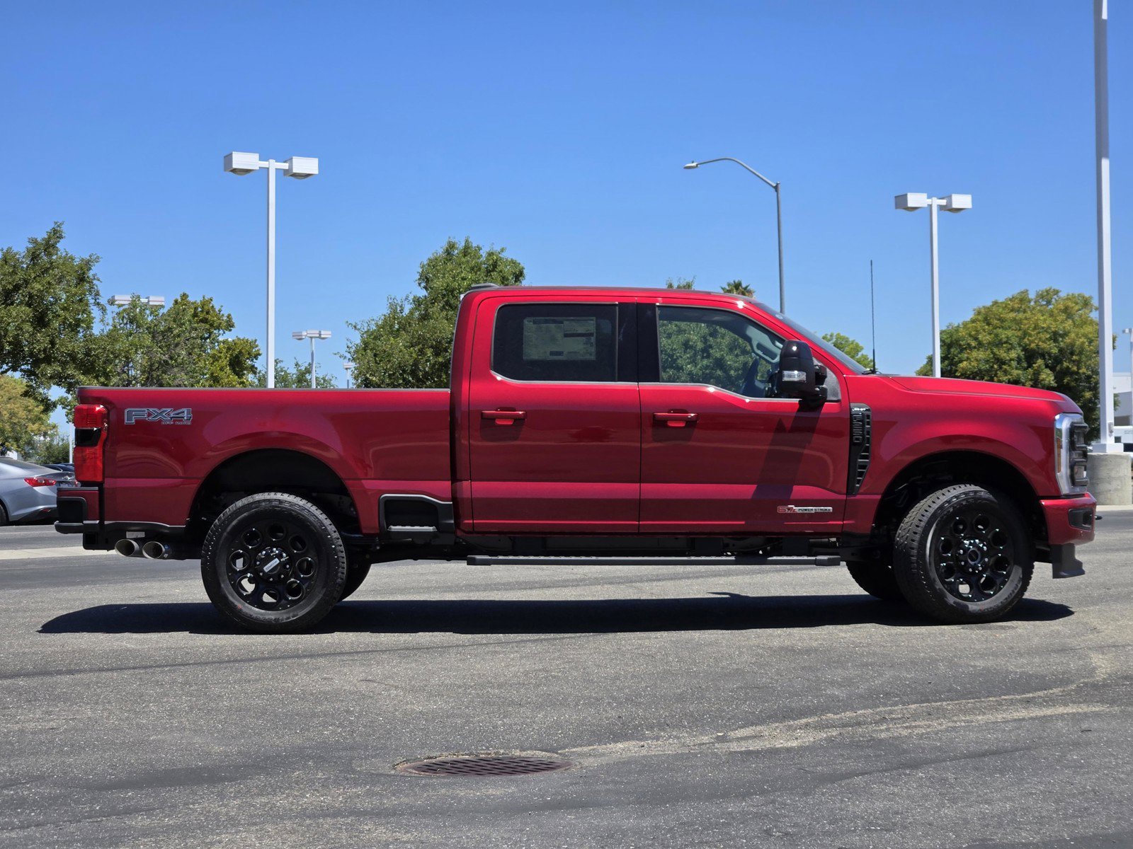New 2026 Ruby Red Metallic Tinted Clearcoat Ford F-250® Lariat® image 3