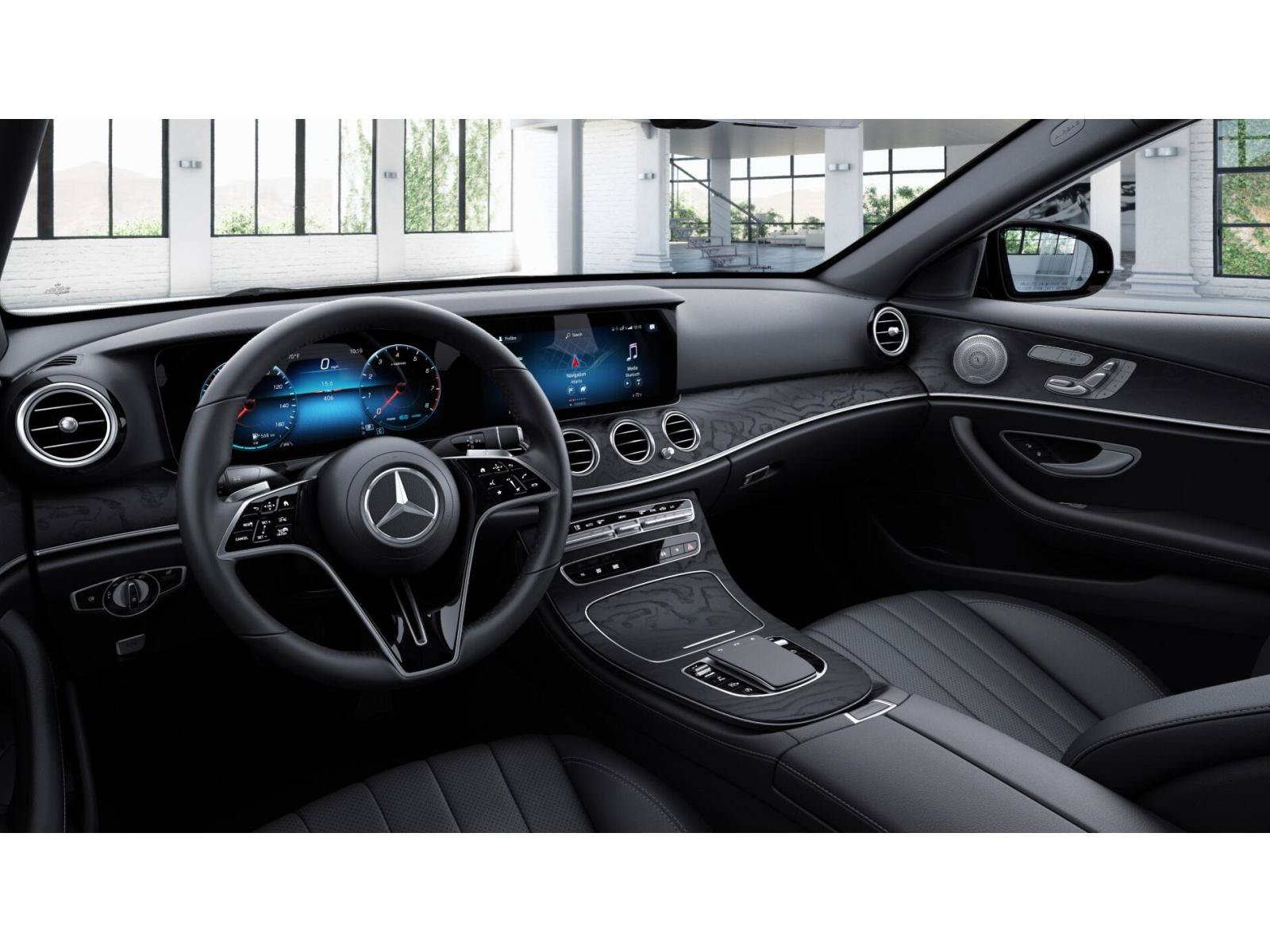 Certified Used 2023 Graphite Grey Metallic Mercedes-Benz E 350 image 3