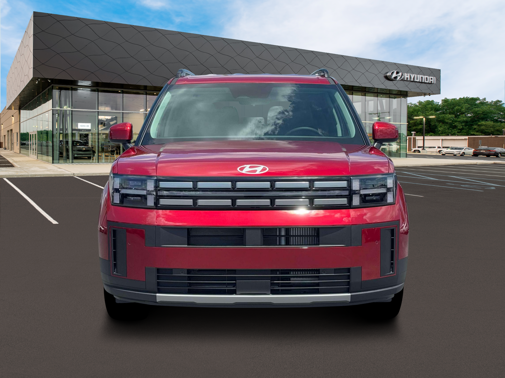New 2026 Red Hyundai SEL image 12