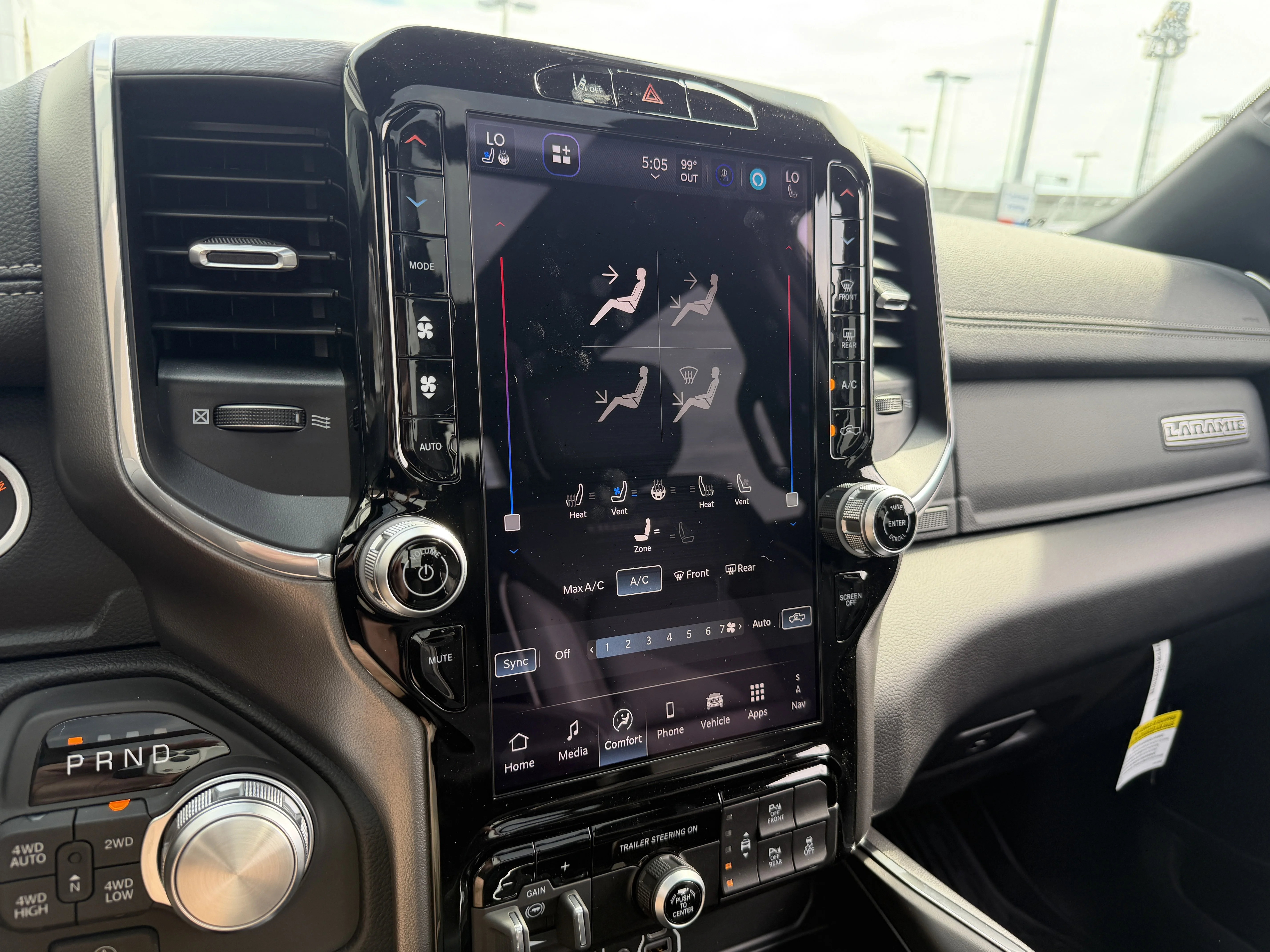 New 2026 Forged Blue Metallic Exterior Paint RAM Laramie image 40