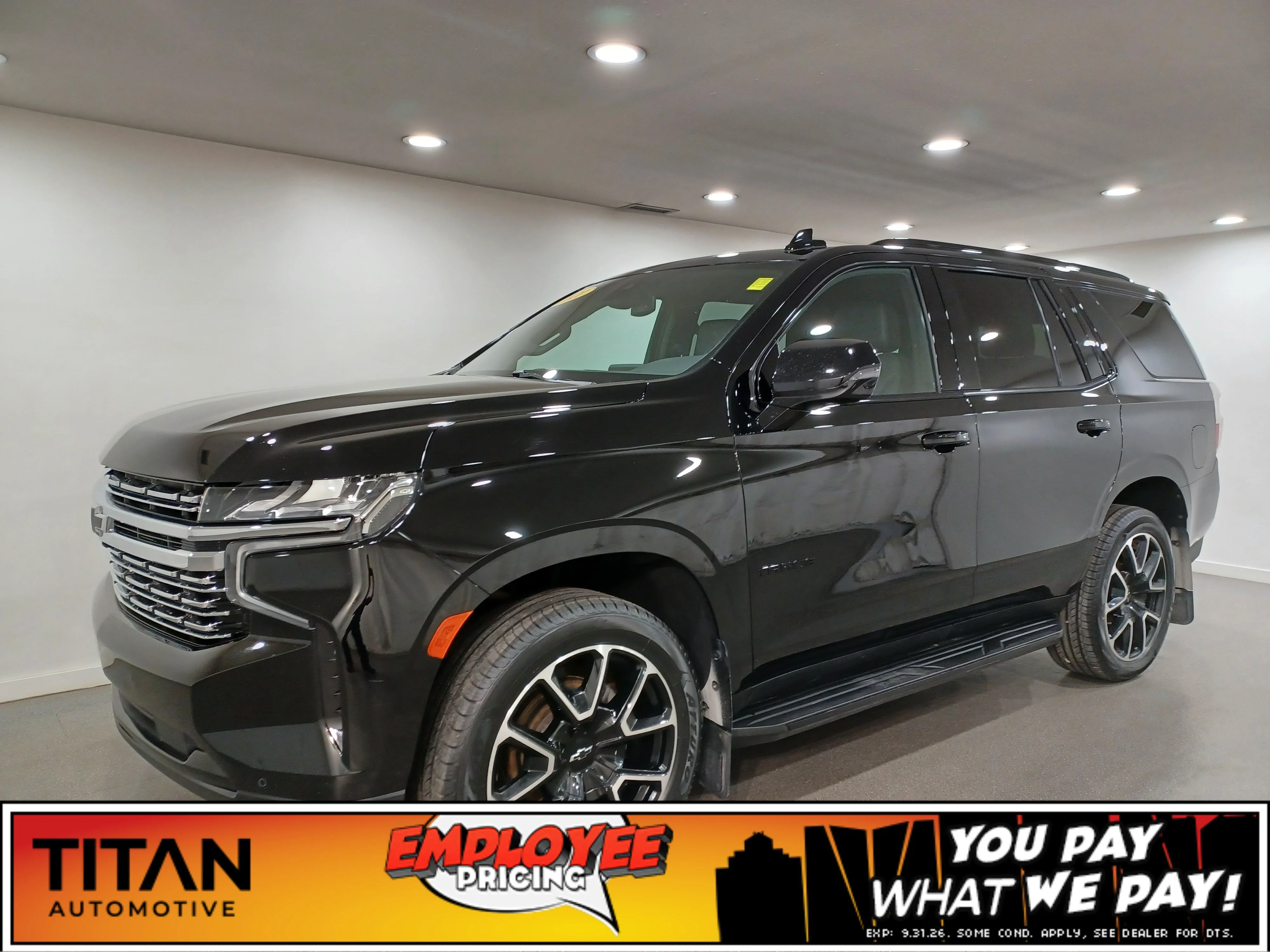 Certified Used 2021 Black Chevrolet RST 4x4*8 Pass | Adaptive Cruise | Remote Start | 360 Cam | Htd Leather | Htd Wheel | Park Assist image 1