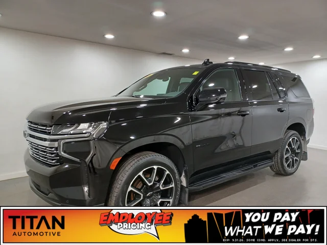 2021 Chevrolet Tahoe RST 4x4*8 Pass | Adaptive Cruise | Remote Start | 360 Cam | Htd Leather | Htd Wheel | Park Assist