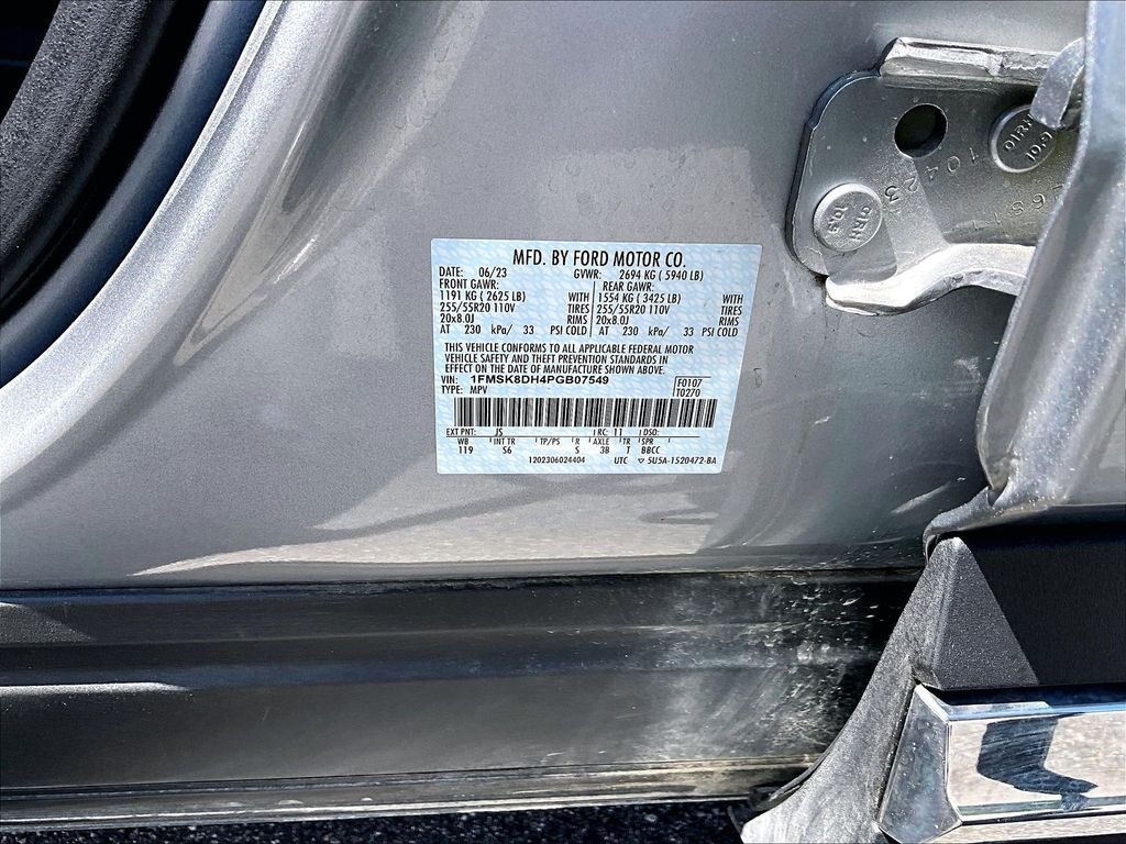 Used 2023 Silver Metallic Ford XLT image 33