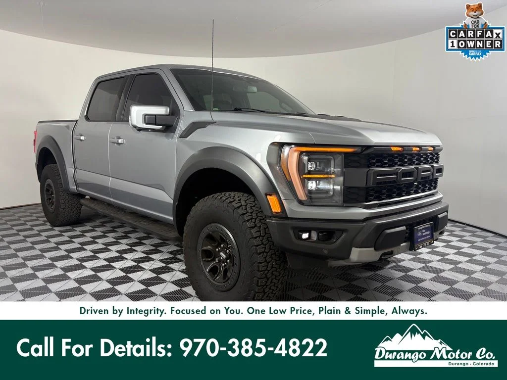 Certified Used 2022 Silver Metallic Ford Raptor image 5