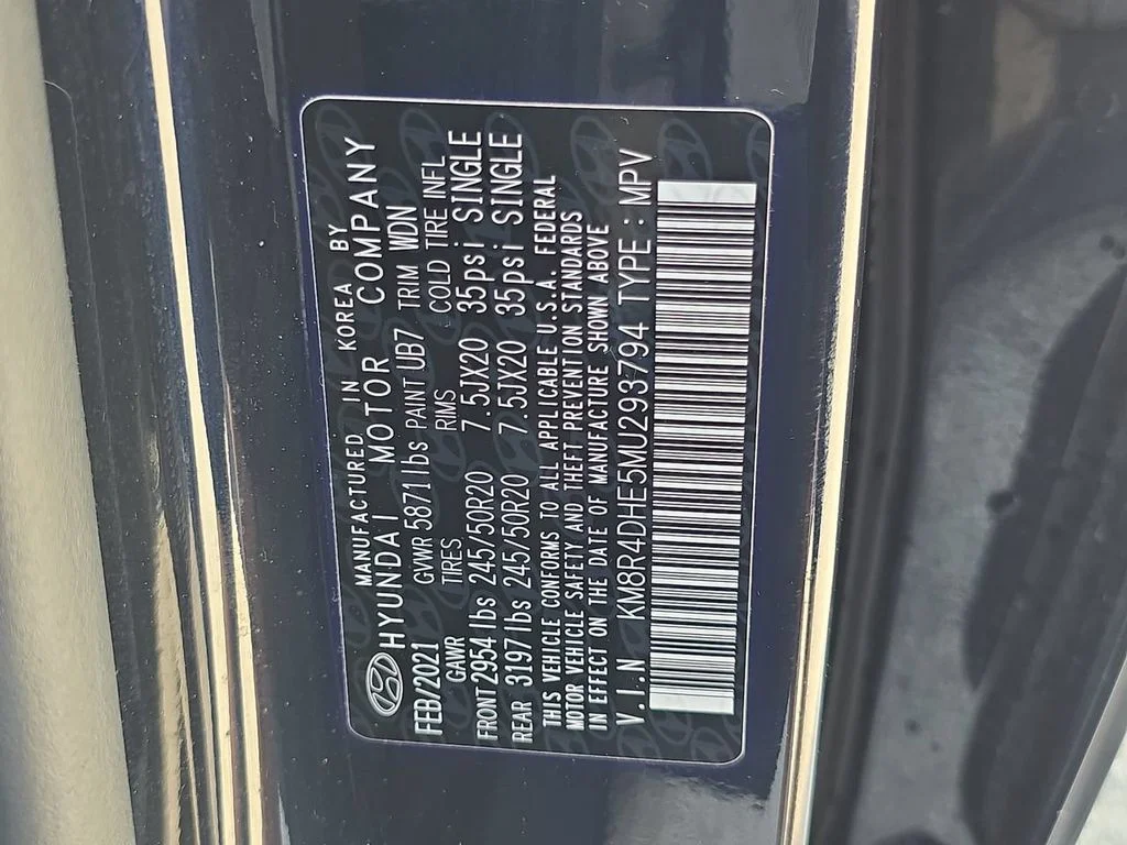 Used 2021 White Hyundai SEL image 35