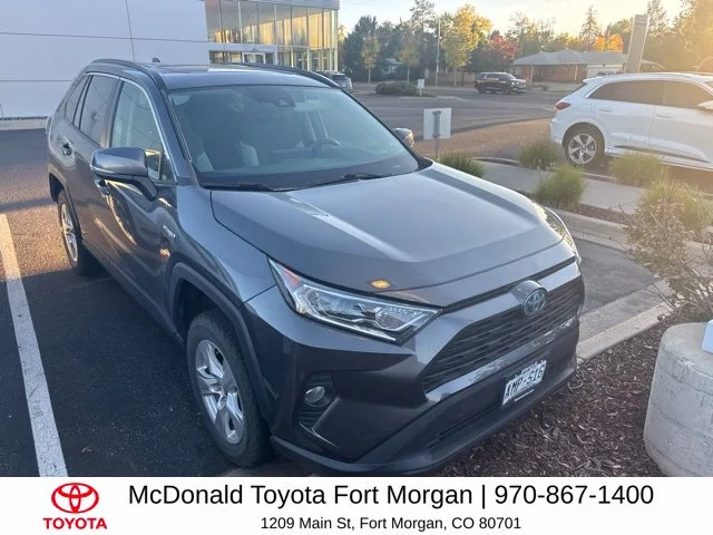 Used 2020 Gray Toyota XLE image 1
