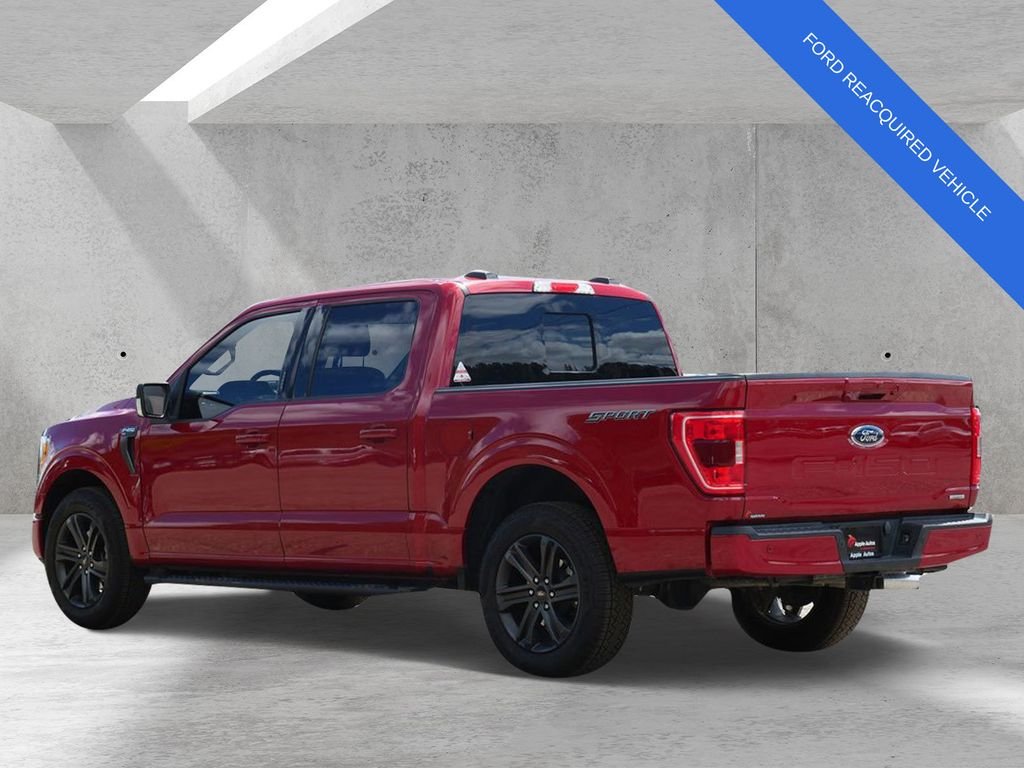 Used 2022 Red Ford XLT image 4