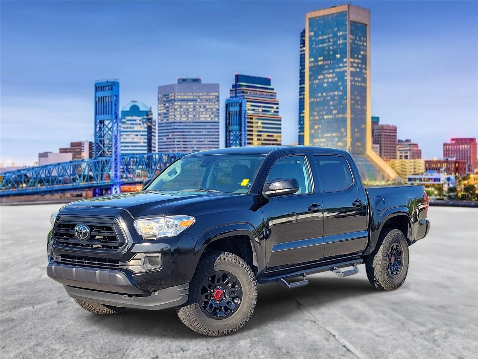 Used 2023 Black Toyota TRD Sport image 1