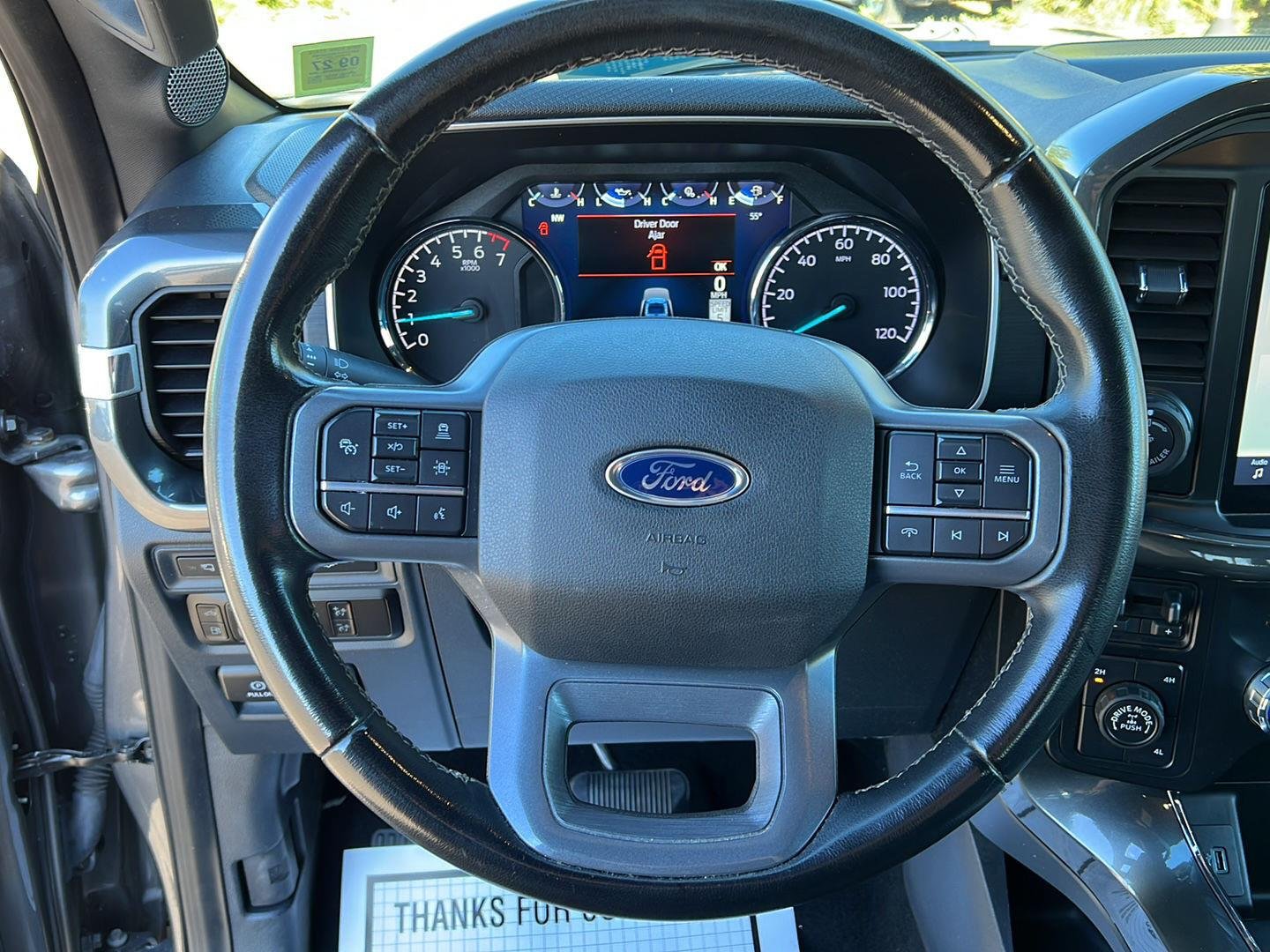 Used 2023 Carbonized Gray Ford XLT image 8