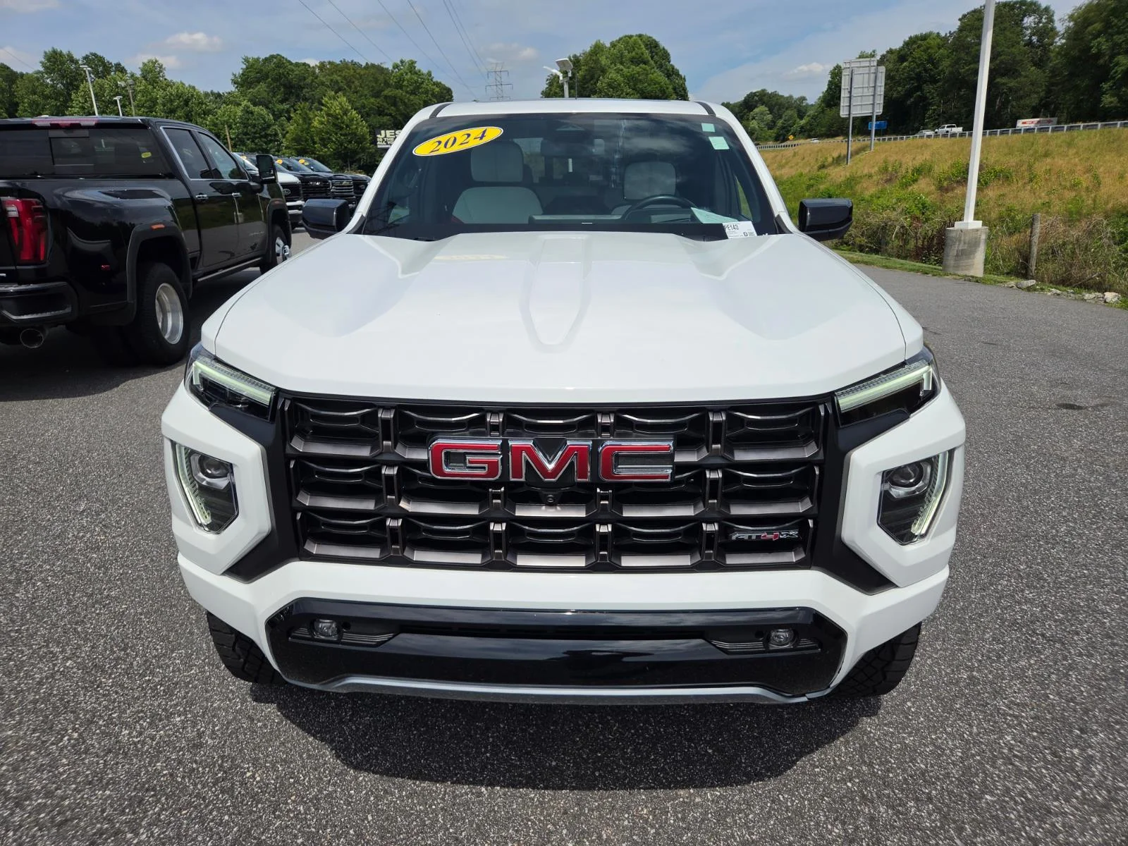 Used 2024 Summit White GMC AT4X image 2