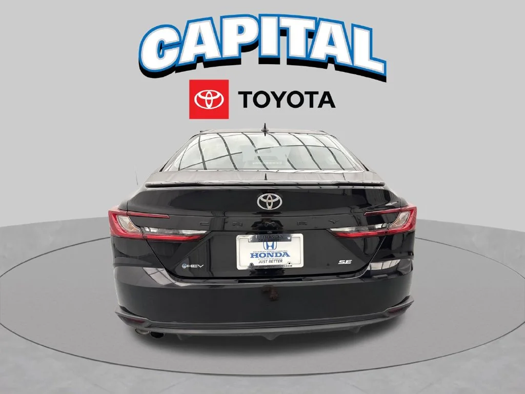 Used 2025 Black Toyota SE image 9