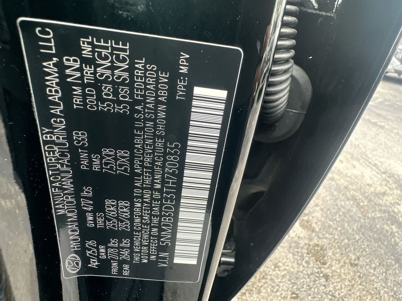 New 2026 Phantom Black Hyundai SEL FWD image 29