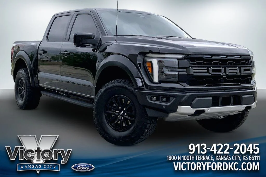 Used 2025 Black Ford Raptor image 1