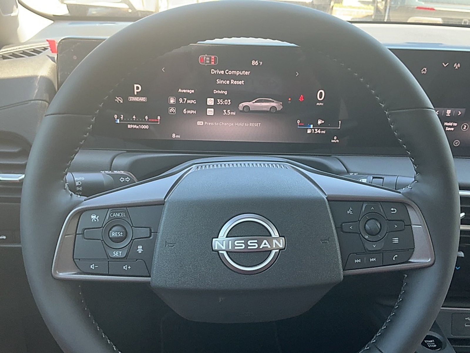 New 2026 Super Black Nissan SV image 8