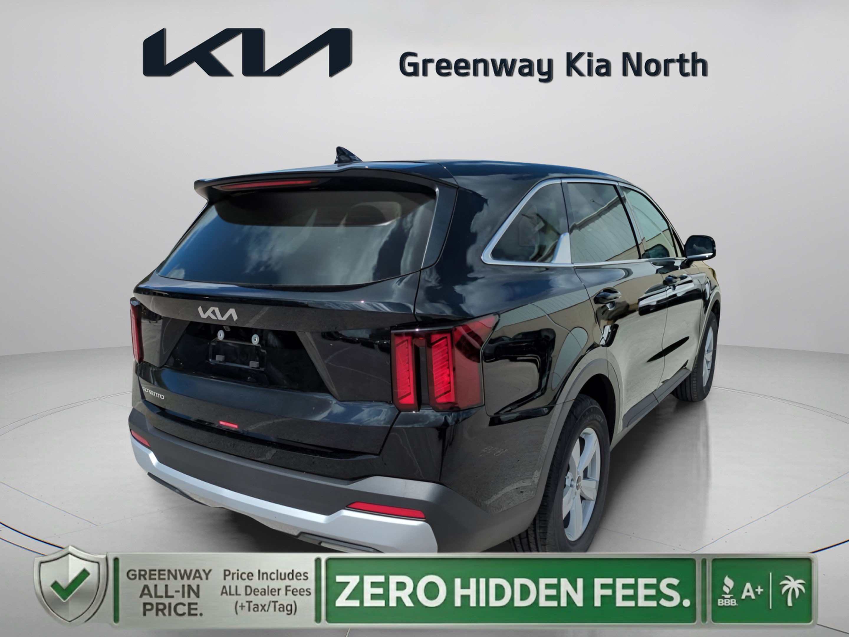 New 2026 Ebony Black Kia LX image 7