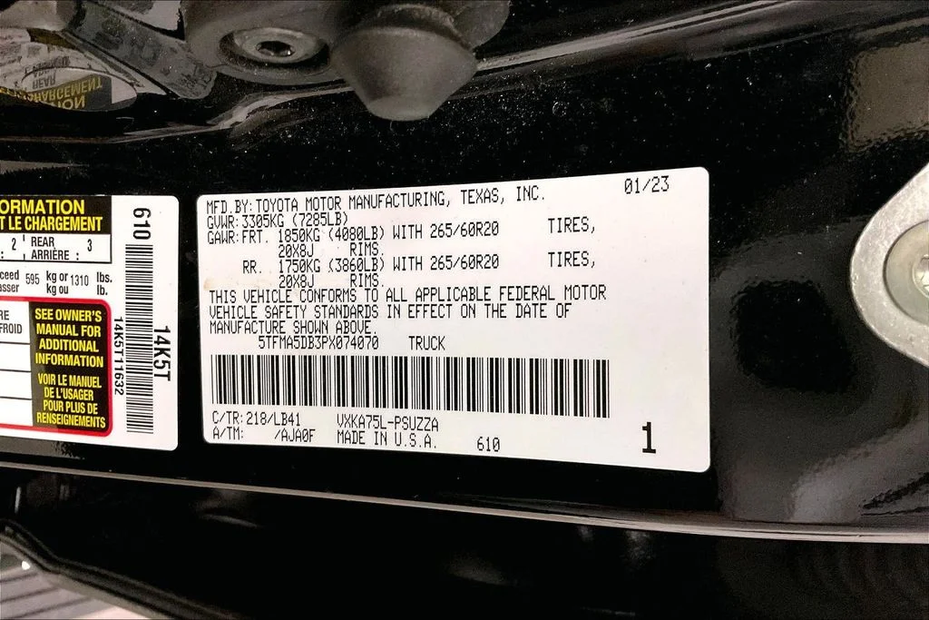 Used 2023 Black Toyota 1794 image 40