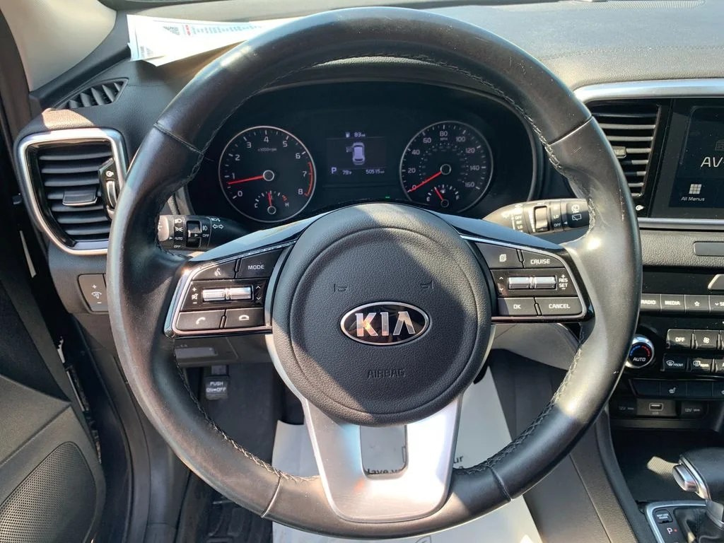 Used 2021 Blue Kia EX image 25