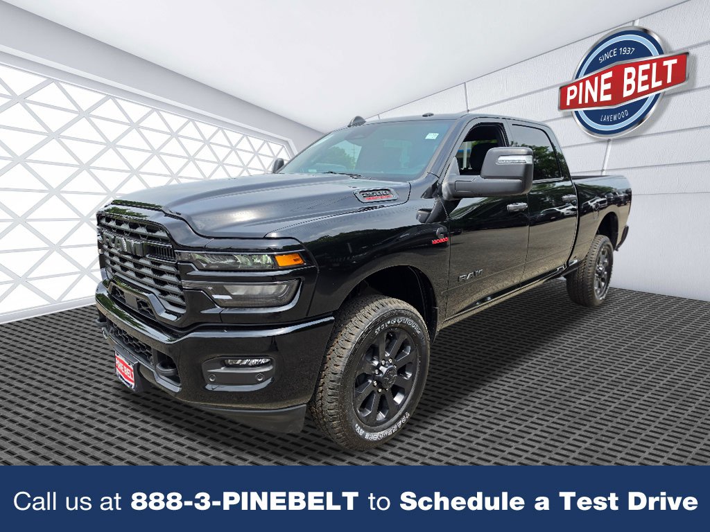 New 2026 Diamond Black Crystal Pearl-Coat Exterior Paint RAM Big Horn image 1
